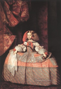 ドン・マルガリータ・デ・オーストリアの幼児 ディエゴ・ベラスケス Oil Paintings